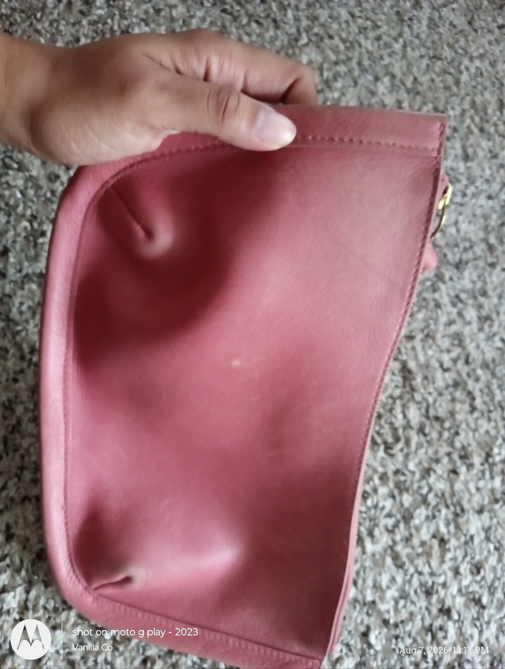 Madewell The Sydney Clutch Bag Vintage Quartz Small - Picture 11 of 13